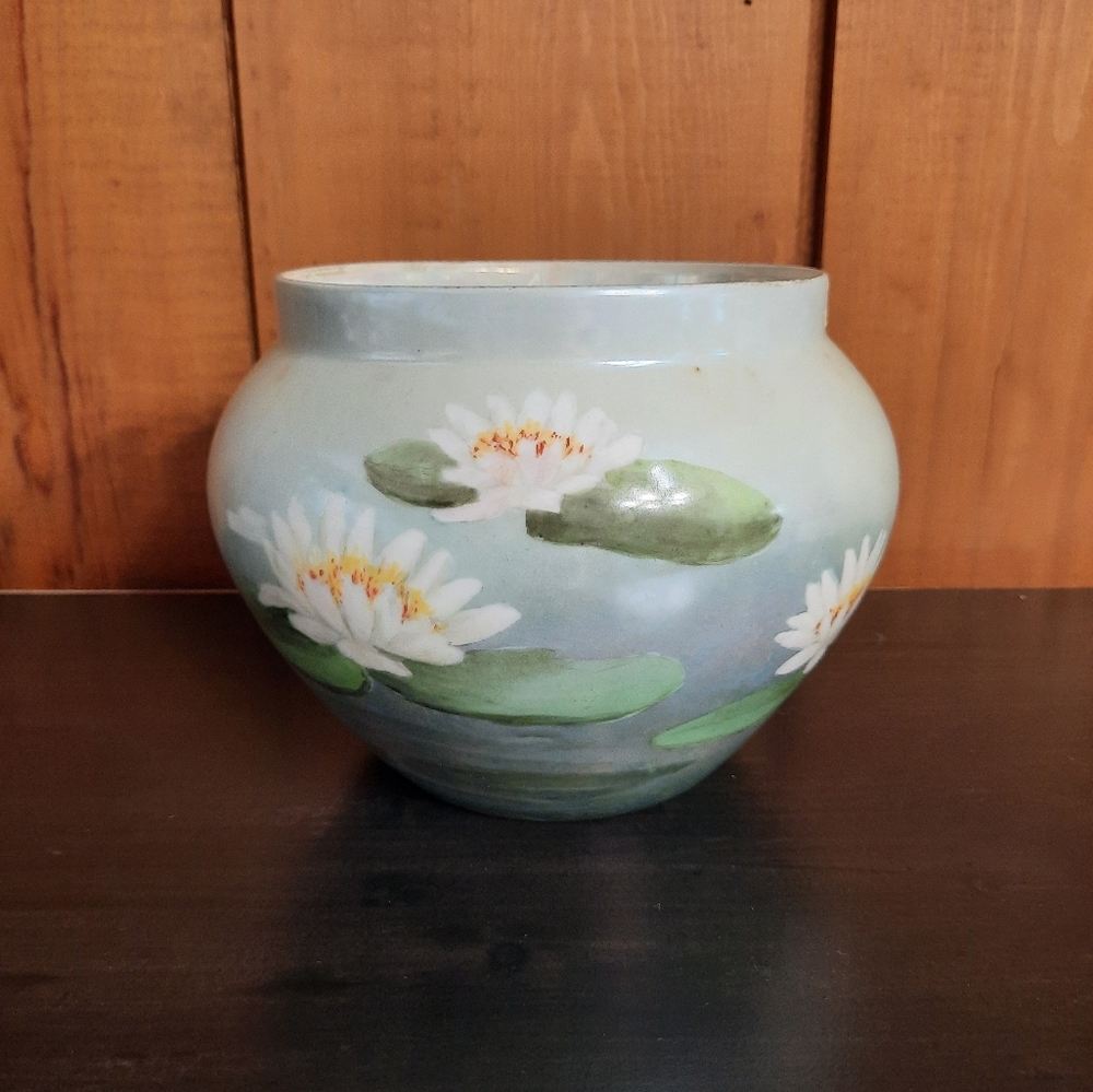 Vintage Limoges France T&V Tressemann & Vogt Handpainted Signed Planter